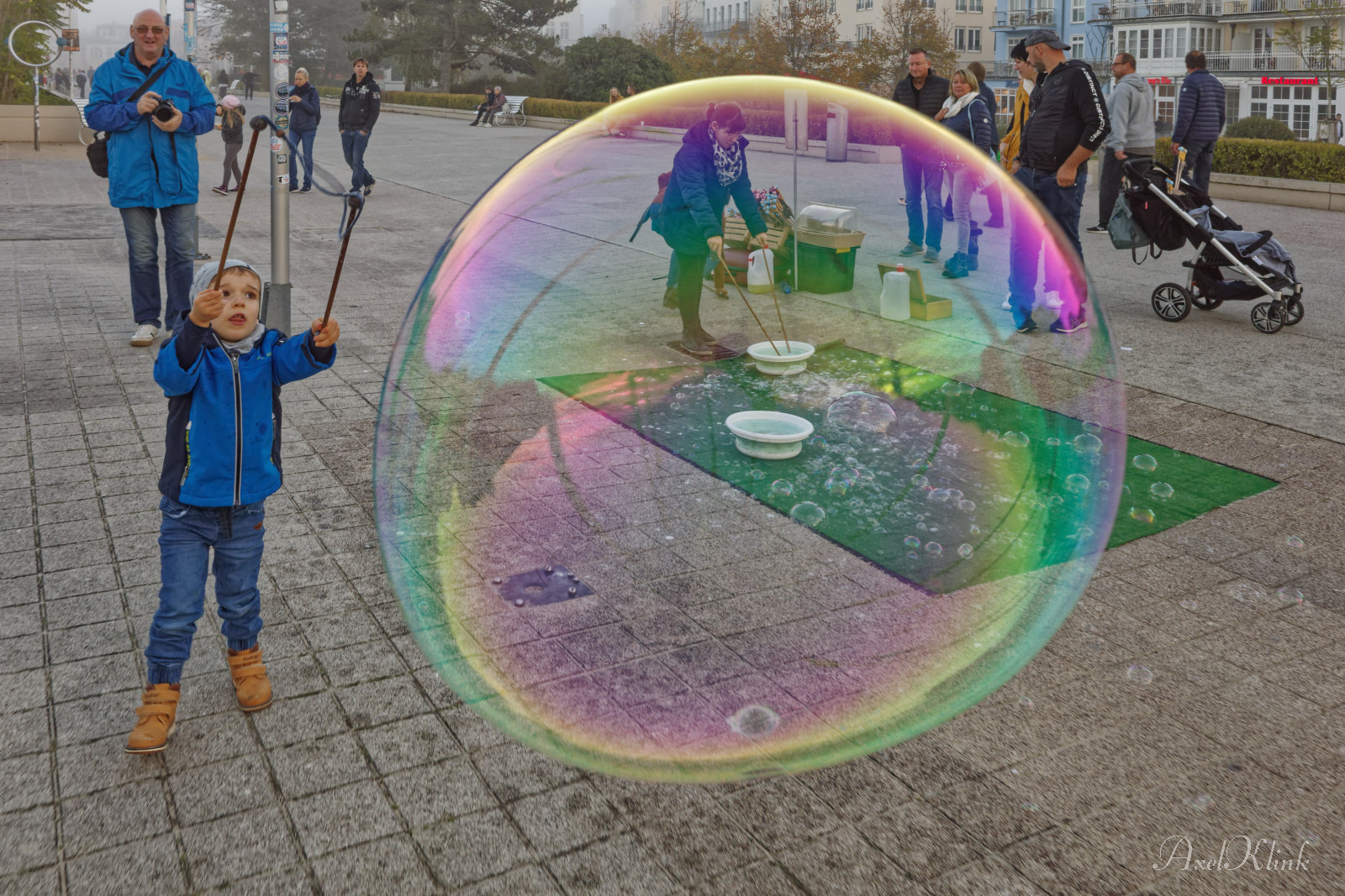 kleiner Mann ganz groß